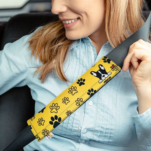 Protetor Cinto De Segurança Para Carro 2 Un Neoprene Capa