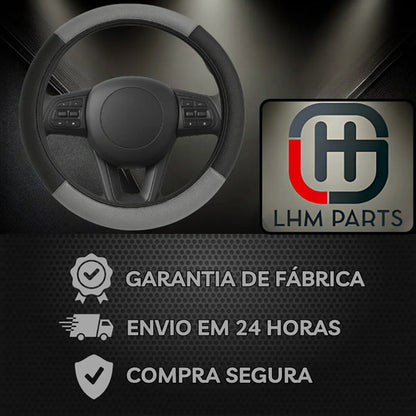 Capa De Volante Universal Em Courvin Couro Esportivo