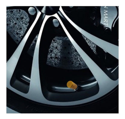 Tampa Válvula Grande Redonda Para Bico Pneu Carro(kit 4pçs)