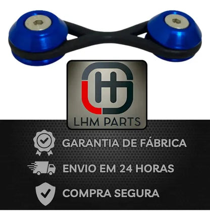 Trava De Para-choque Decorativa - Anilha Decoração Azul