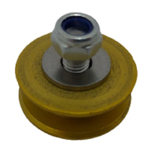 Trava De Para-choque Anilha  Quick Realease - Amarelo