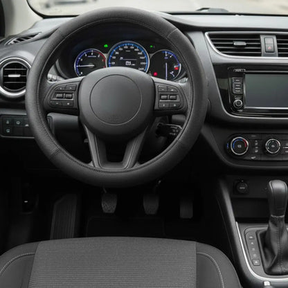 Capa De Volante Universal Em Courvin Couro Esportivo