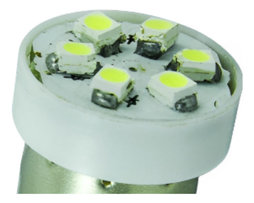 Lâmpadas Para Farol De Carro Led Branca 12v - Kit 10unid.
