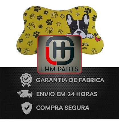 Tapete Comedouro Pet Americano Para Tigelas Cachorro Gato