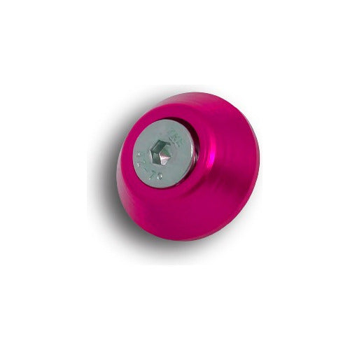 Trava De Para-choque Chapa Prata - Rosa (decorativa)