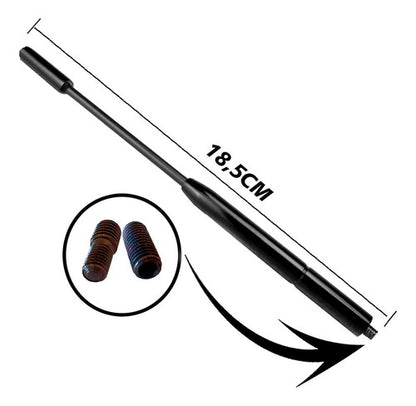 Antena Haste Alumínio Para Carro Com Rosca  (diversas Cores)