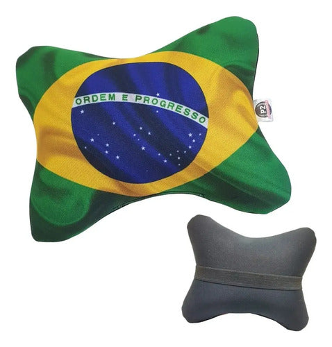 Almofada Apoio Cervical De Pescoço E Cabeça Em Neoprene