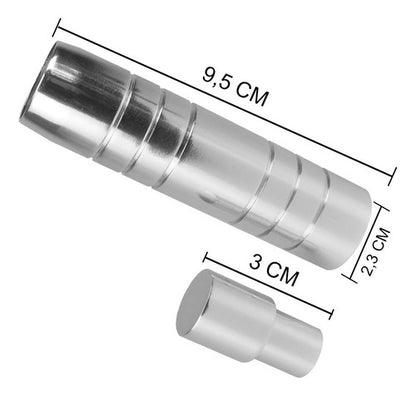 Manopla Freio De Mão Alumínio Anodizada Com Pino