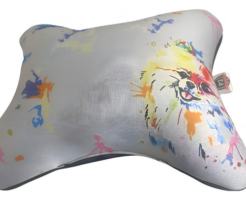 Almofada Apoio Cervical Depescoço Para Carro -lulu Pomerânia