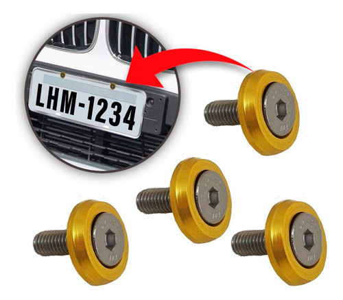 Kit Tow Strap+trava Parachoque+tampa Valvula+parafuso - Amar