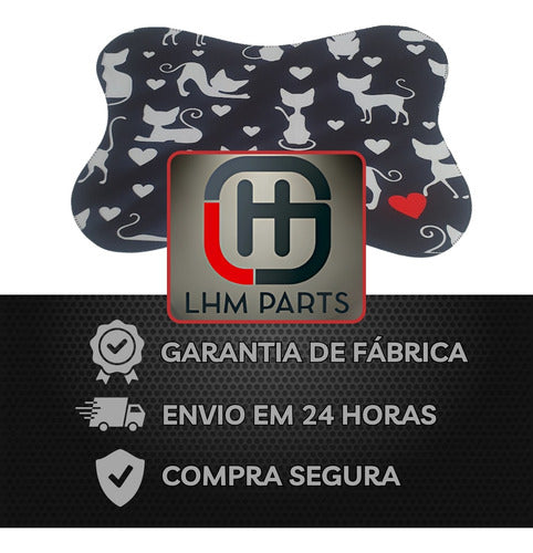 Tapete Comedouro Pet Americano Para Tigelas Cachorro Gato
