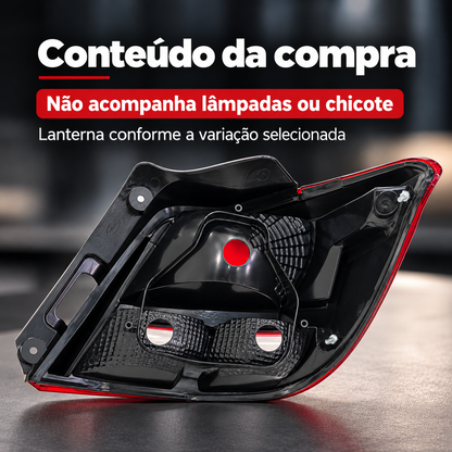 Lanterna Traseira Onix Lt Ltz 2012 2013 2014 2015 2016 Joy até 2019 - Cristal